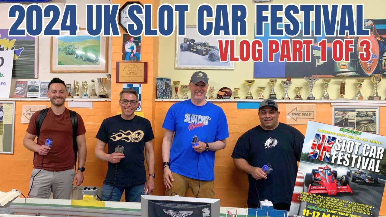 2024 UK SLOT CAR FESTIVAL | PART 1 l Mercedes-Benz World | Wolverhampton Slot Car Club 🏁|