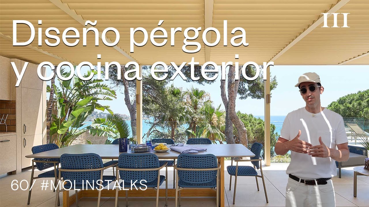 Diseño de cocina exterior y pérgola | Molins Design | #Studiotalks Cap. 60