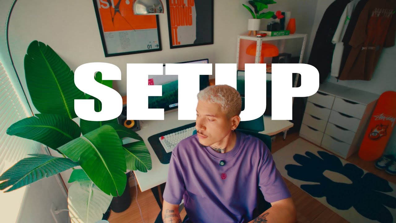 TOUR PELO SETUP + REFERÊNCIAS PINTEREST