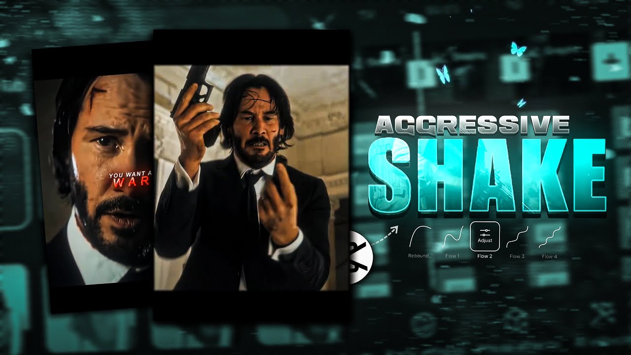 Aggressive Shake In Capcut | Capcut Video Editing |