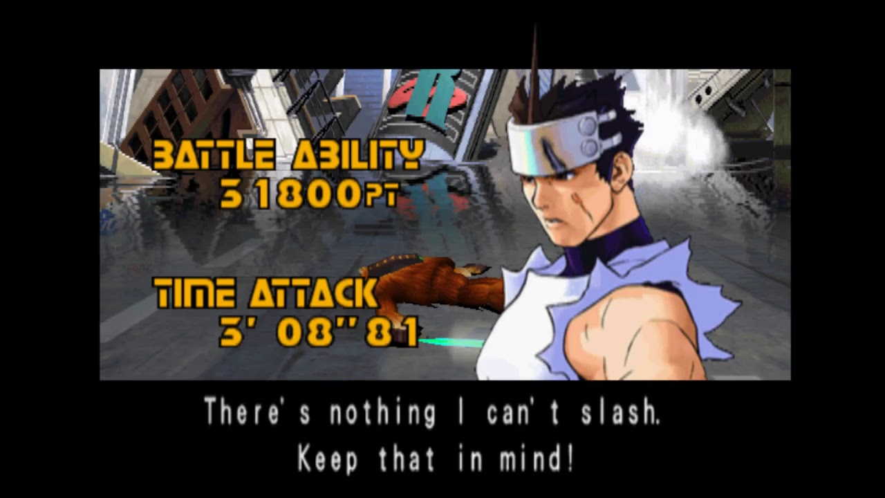 Plasma Sword : Star Gladiator II / Dreamcast / Hayato Gameplay: Arcade Mode.