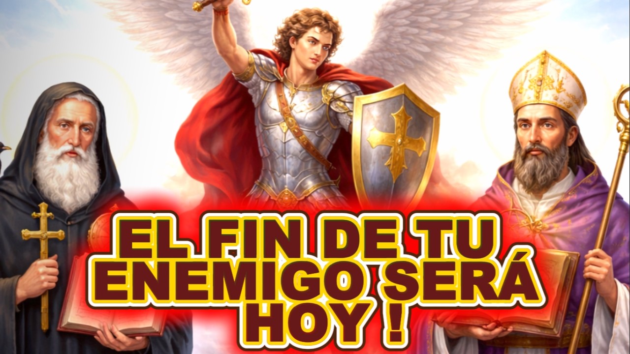 SAN BENITO, SAN MIGUEL Y SAN CIPRIANO, LA MÁS FUERTE PARA VOLTEAR MAGIAS Y DERROTAR ENEMIGOS