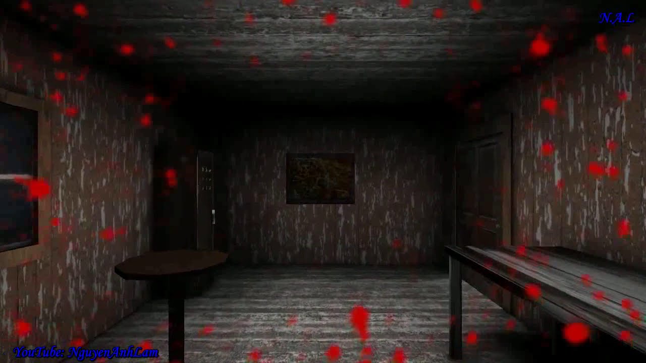 The first glitch found by SamNg311 - Bloody glitch in Granny (Version 1.6 - Version 1.7.1)