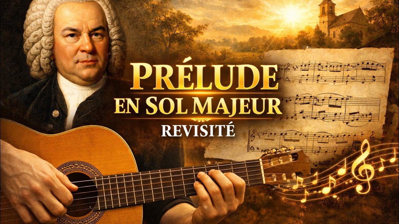 Tablature Guitar Pro - Prélude en SOLmaj - revisité pour jouer à la guitare.