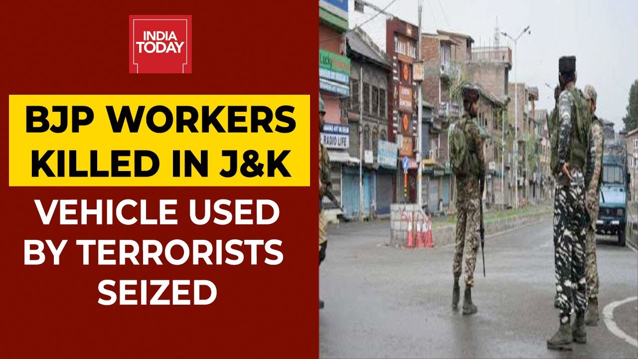 Jammu And Kashmir: LeT Behind Deadly Attack On BJP Workers, Police Seizes Vehicle Used By Terrorists