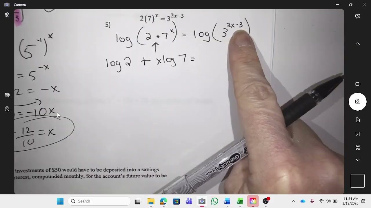 log exp exam review