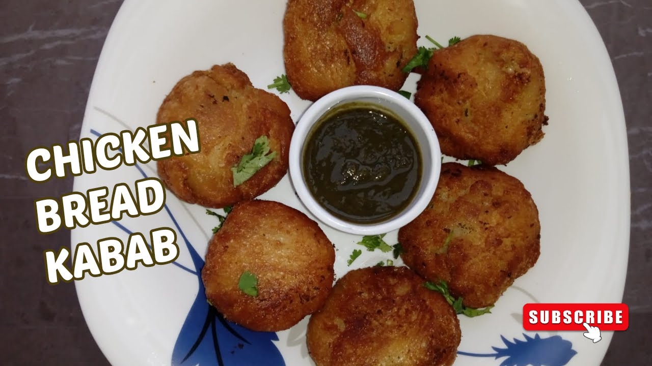 Chicken Bread Kabab | Crispy Bread Kabab Recipe By Sadia's Food Heaven