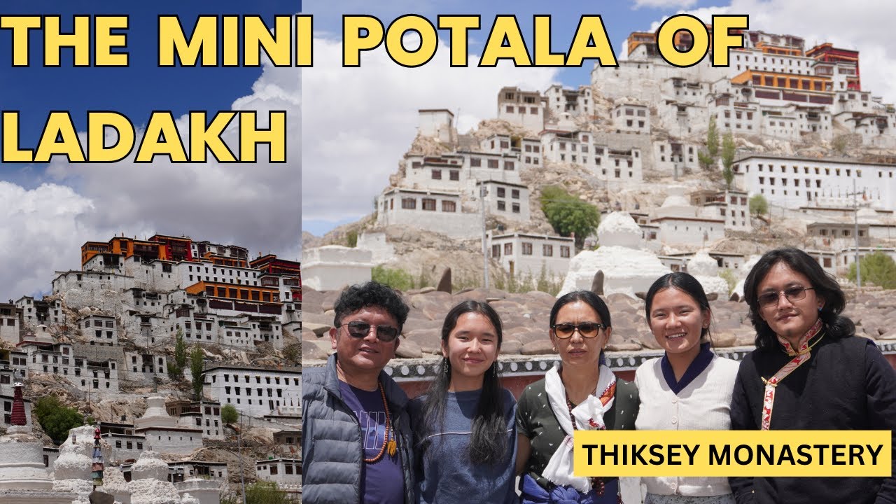 MINI POTALA OF LADAKH || MUST VISIT MONASTERIES IN LADAKH || #tibetanvlogger