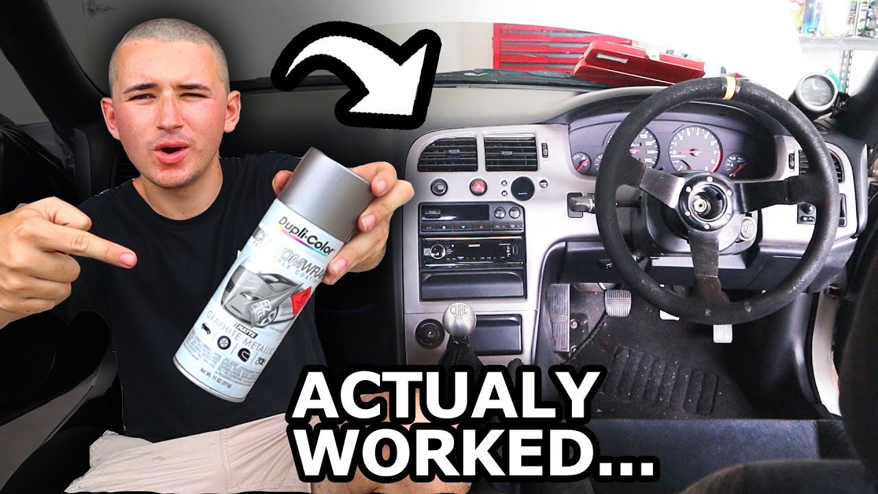 Fixing the R33 Skyline Interior with PLASTI DIP?