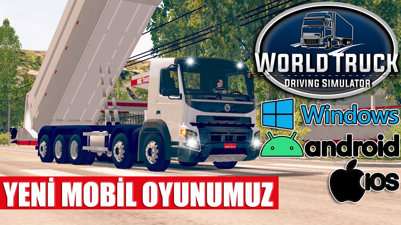 DAMPER KALKIYOR // YENİ MOBİL OYUNUMUZ WORLD TRUCK DRIVING SIMULATOR !!