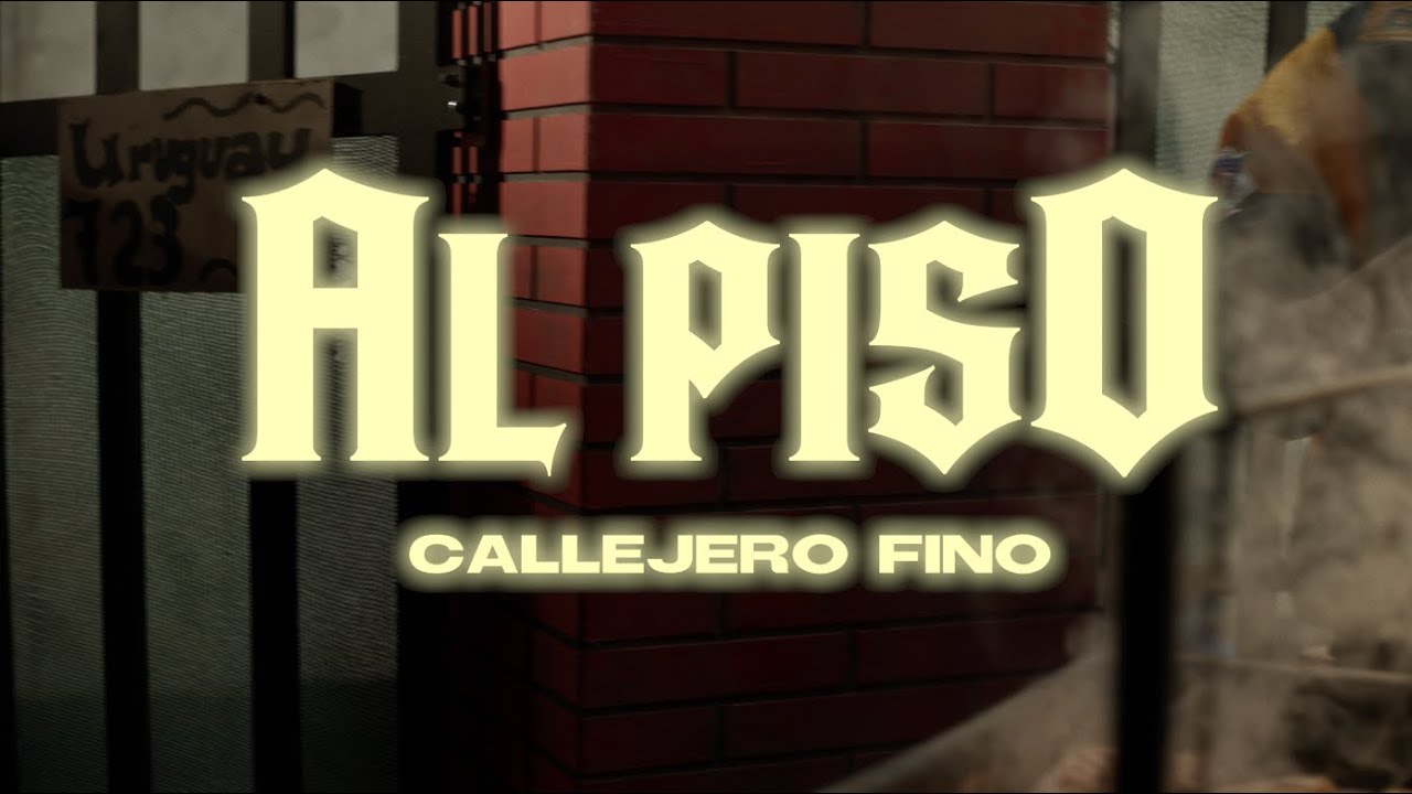CALLEJERO FINO - ⬇️ AL PISO ⬇️