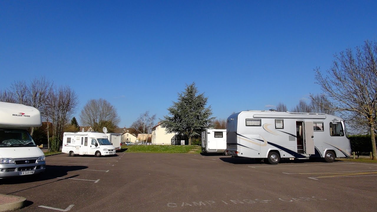 Wohnmobil-Stellplatz in Givry-Chalon-sur-Saone-Frankreich