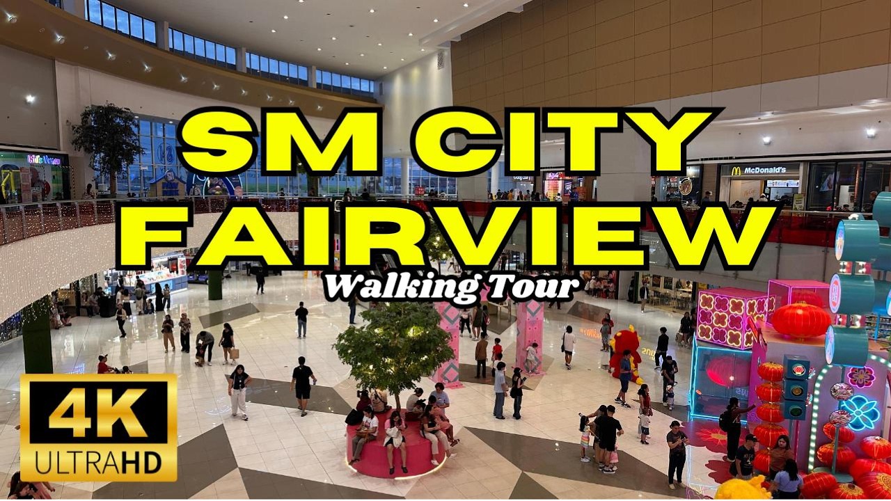 (4K) A Relaxing Stroll Through Metro Manila&rsquo;s Favorite Mall | SM City Fairview Walking Tour
