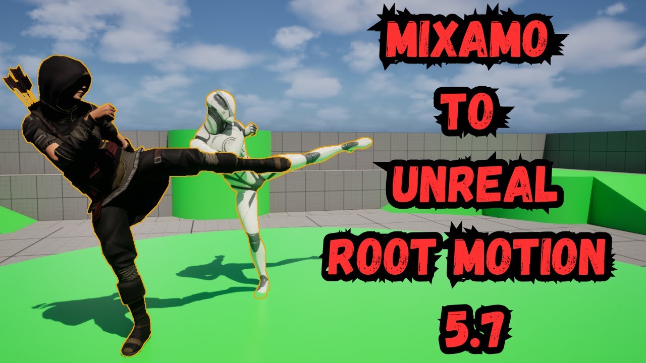 How to Use Root Motion With Mixamo Animations and Characters