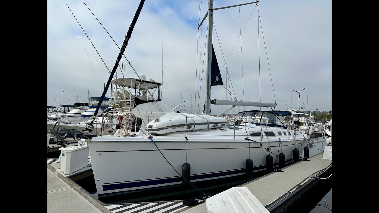 2008 Hunter 49 Aft Cockpit Offshore Sailboat for sale in California By: Ian Van Tuyl Walkthrough
