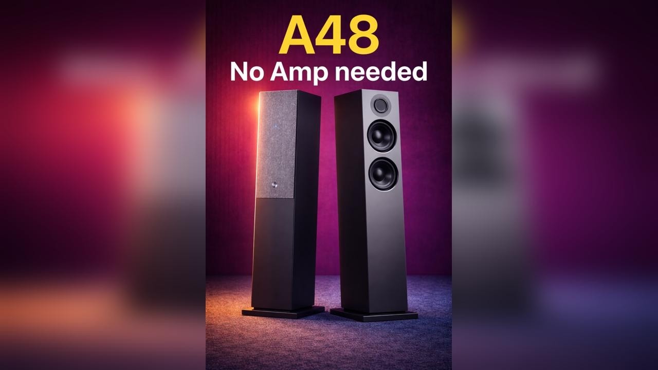 Audio Pro A48 Review 🔊 Premium Floorstanding Speakers with WiFi, AirPlay 2 & Deep Bass | Worth It?