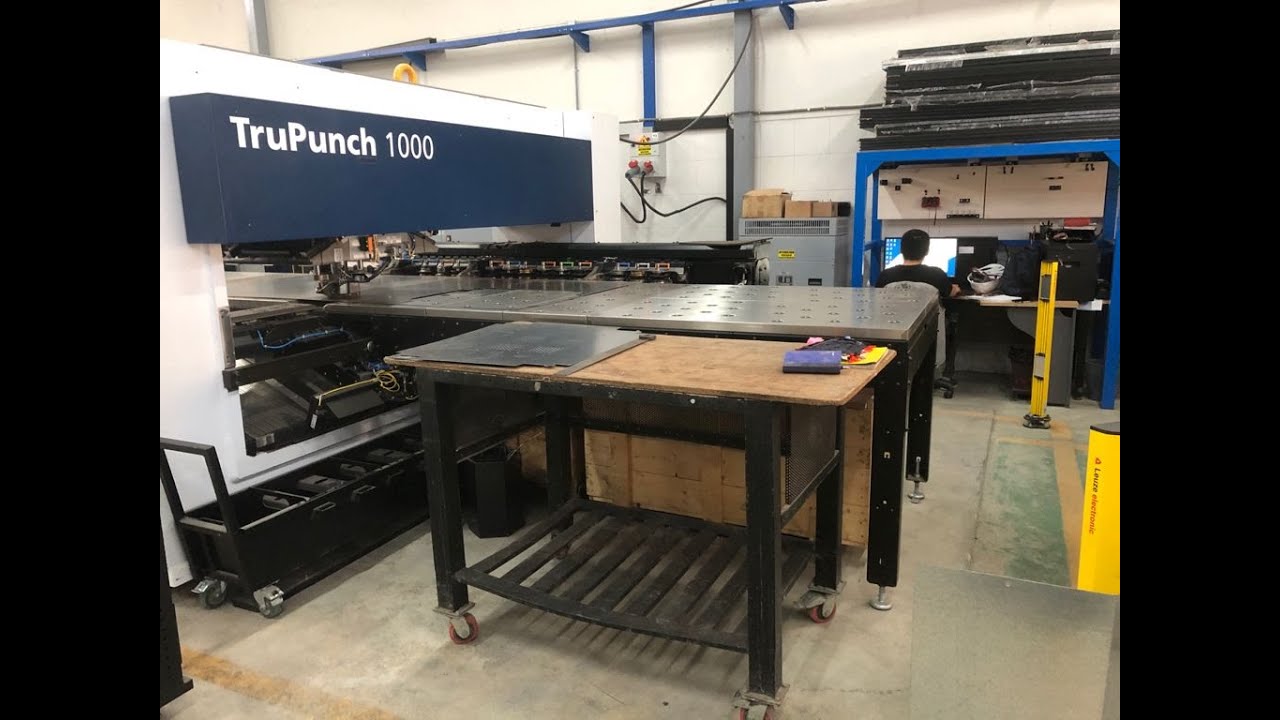 Servicio Punzonado Chapa Metalica. Precisión de corte y perforado con control CNC