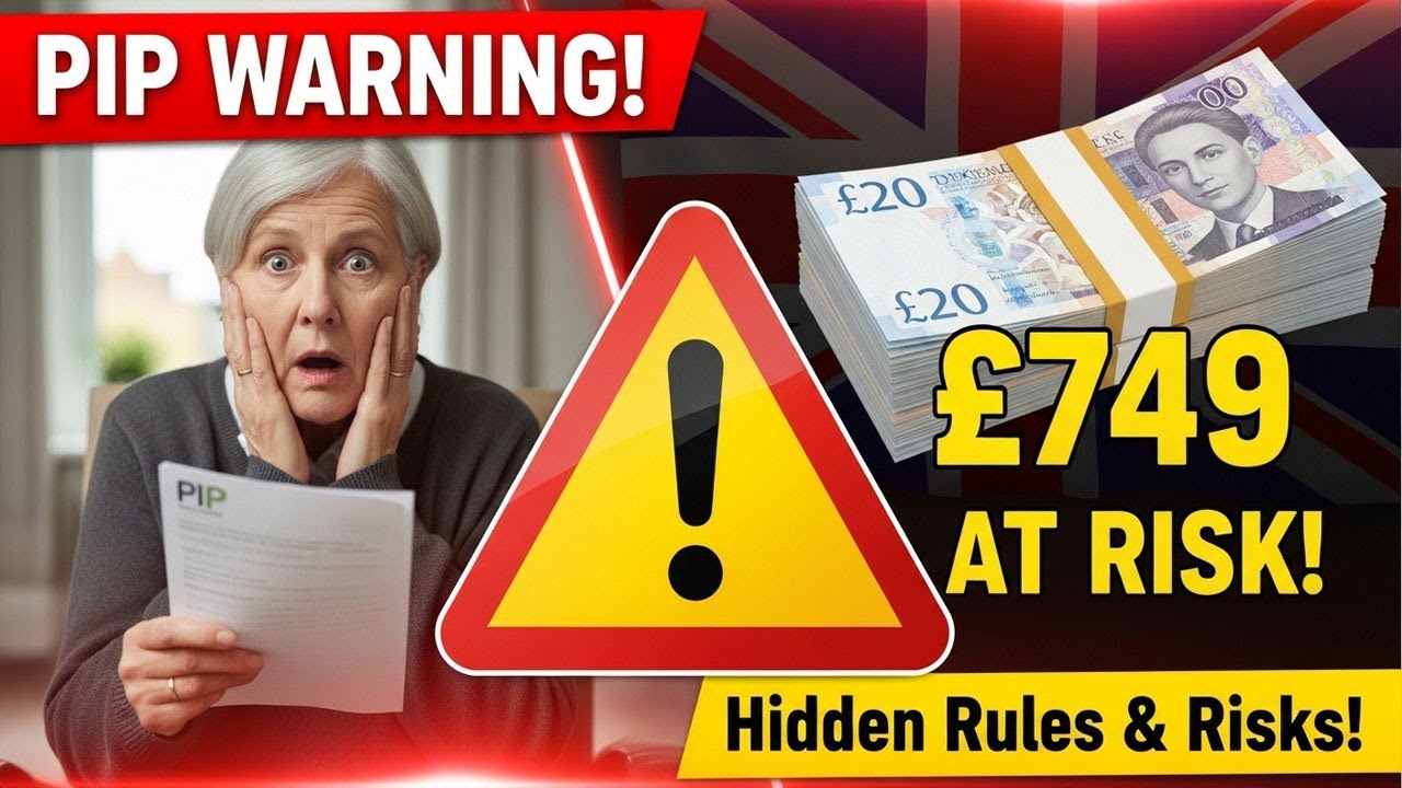 DWP PIP &pound;749 URGENT WARNING: Hidden Rules, Risk of Losing Payments & Shocking Truths Revealed