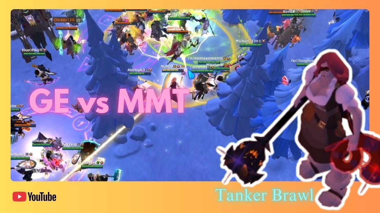 Incubus - POV Tank - GE vs MMT | Albion Online