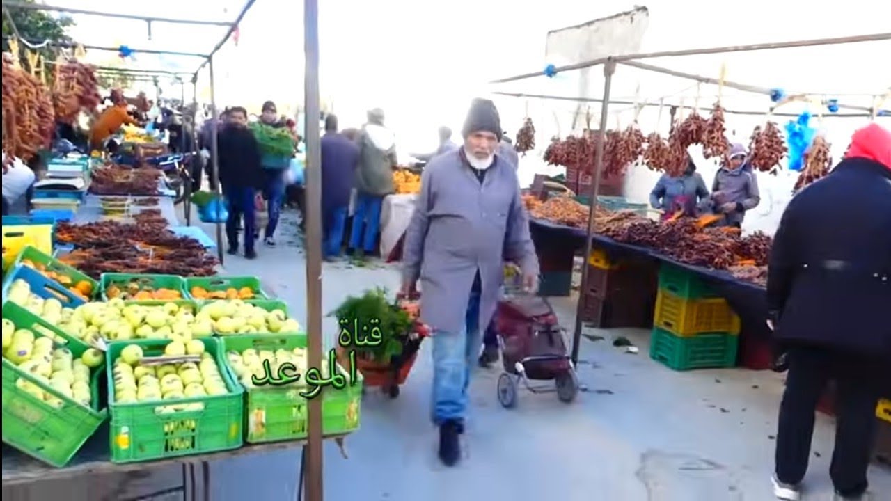 أسعار الخضر والغلال في السوق الأسبوعي بزغوان ، كل شئ بدينار و الزوالي يعبي القفة
