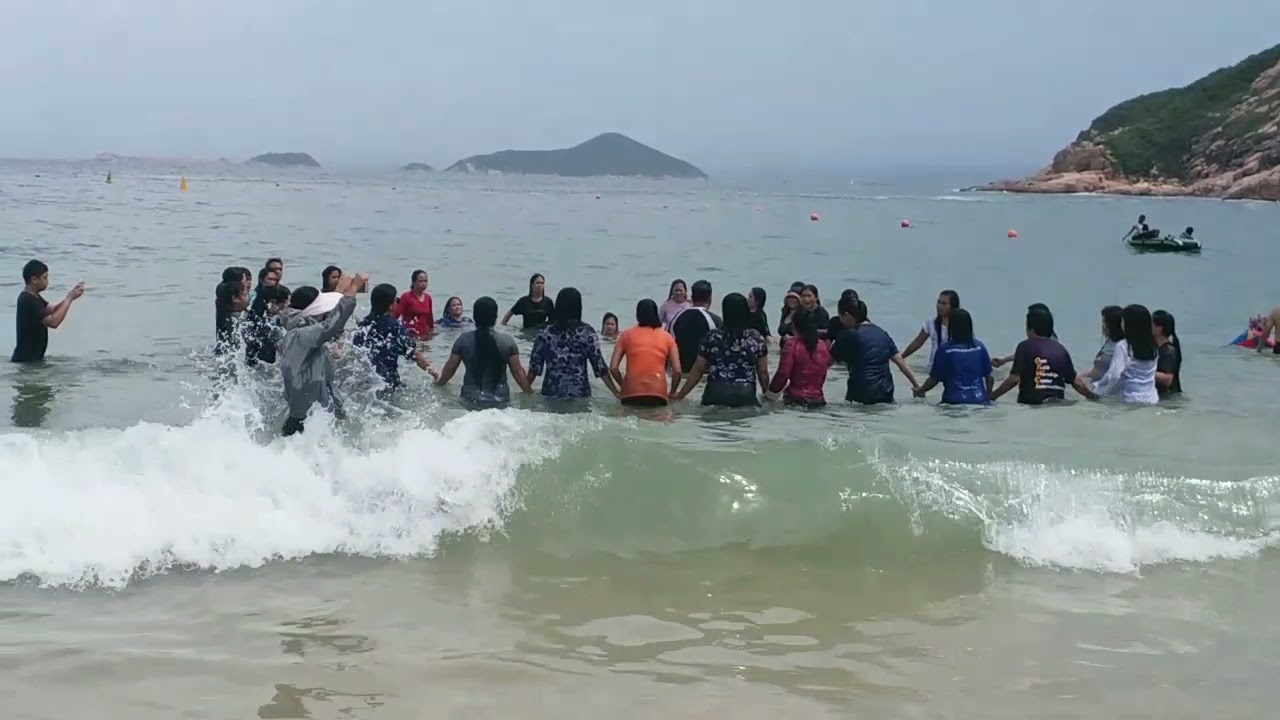OFWCI  WATER BATISM SHEK O BEACH (AUGUST 24,2021)