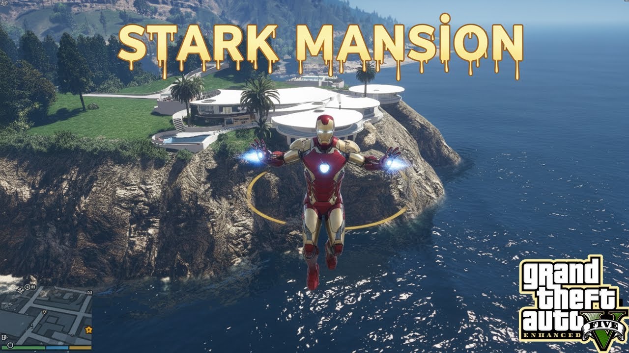 🔥 GTA 5 Enhanced Stark Mansion Kurulumu | Iron Man Evi Modu Nasıl Yüklenir?