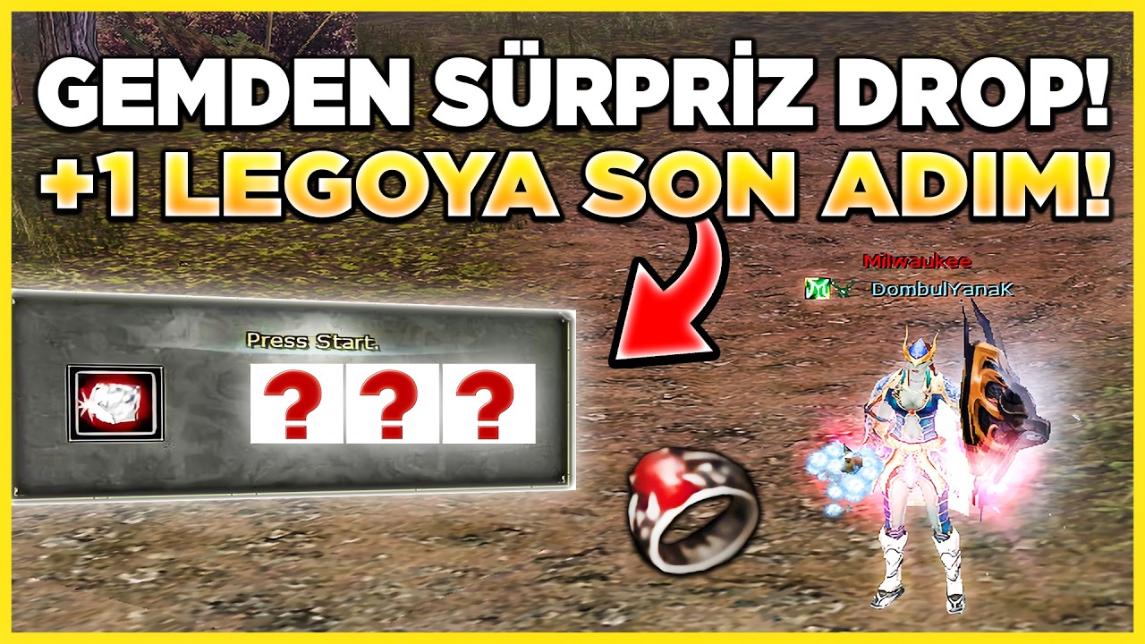 GEMDEN SÜRPRİZ DROP GELDİ! 💎🔥 | LEGO İÇİN SON ADIM! 🎯 | Knight Online Zero #45