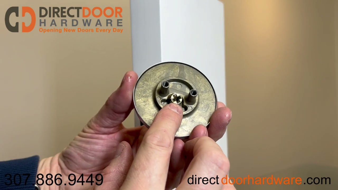 Schlage B571 Indicator Deadbolt Installation