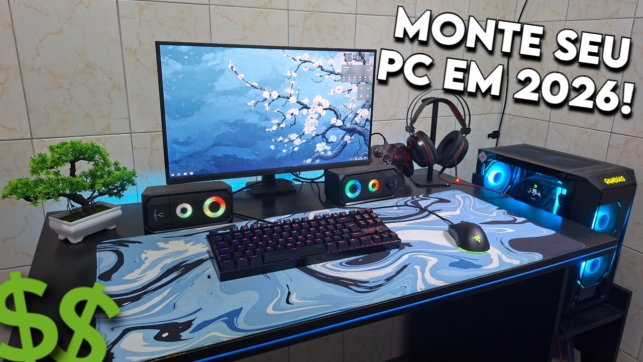 Monte seu PC ainda essa ano fazendo isso...