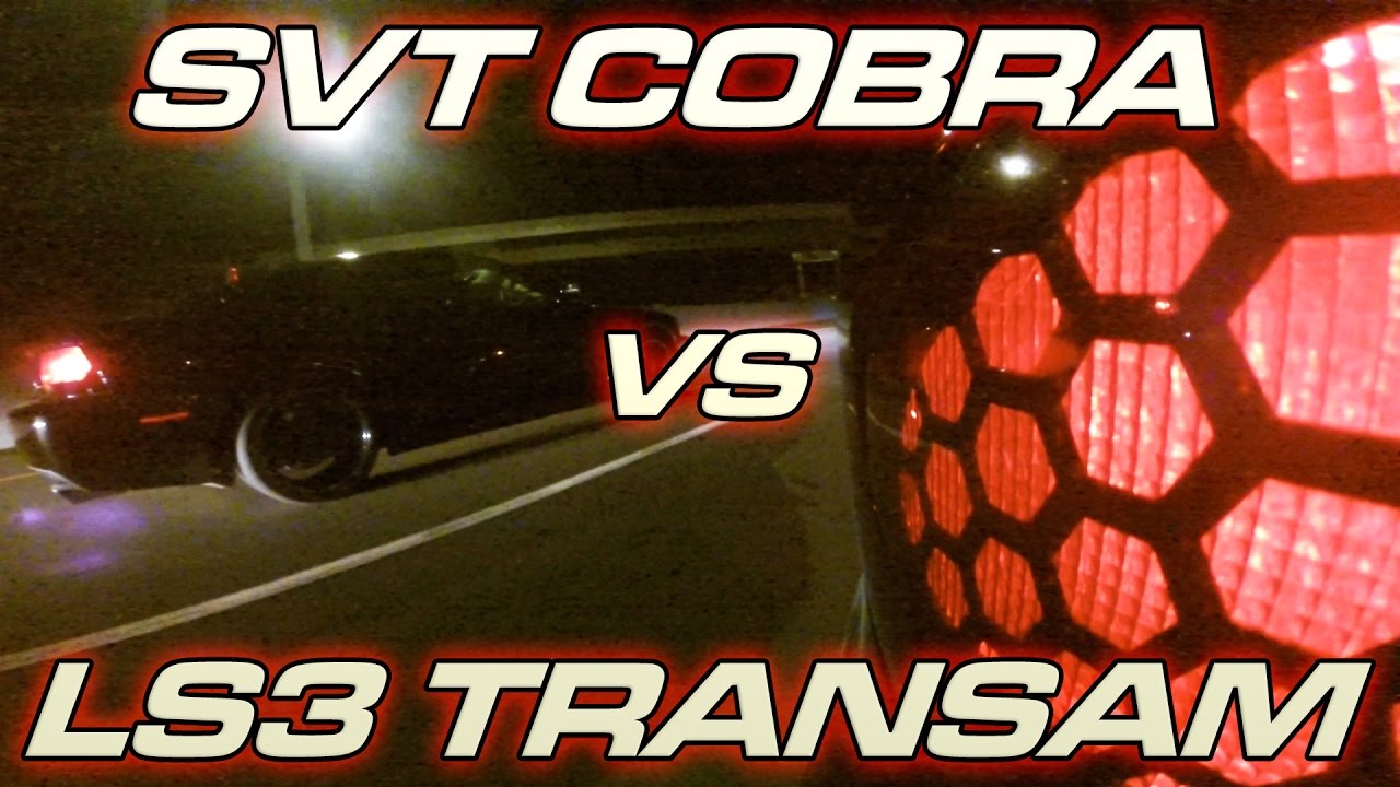 LS3 Pontiac WS6 vs Bolt on '04 Cobra