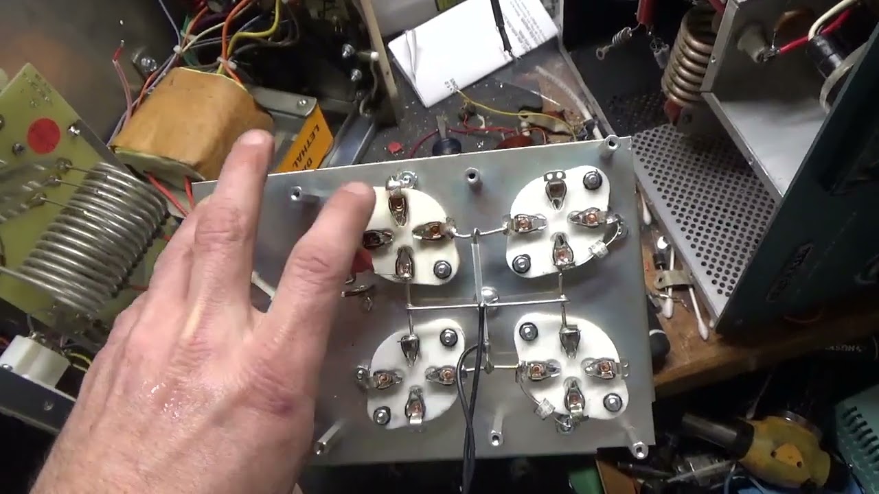 Ameritron 811h Repair And Modification Ground Grids