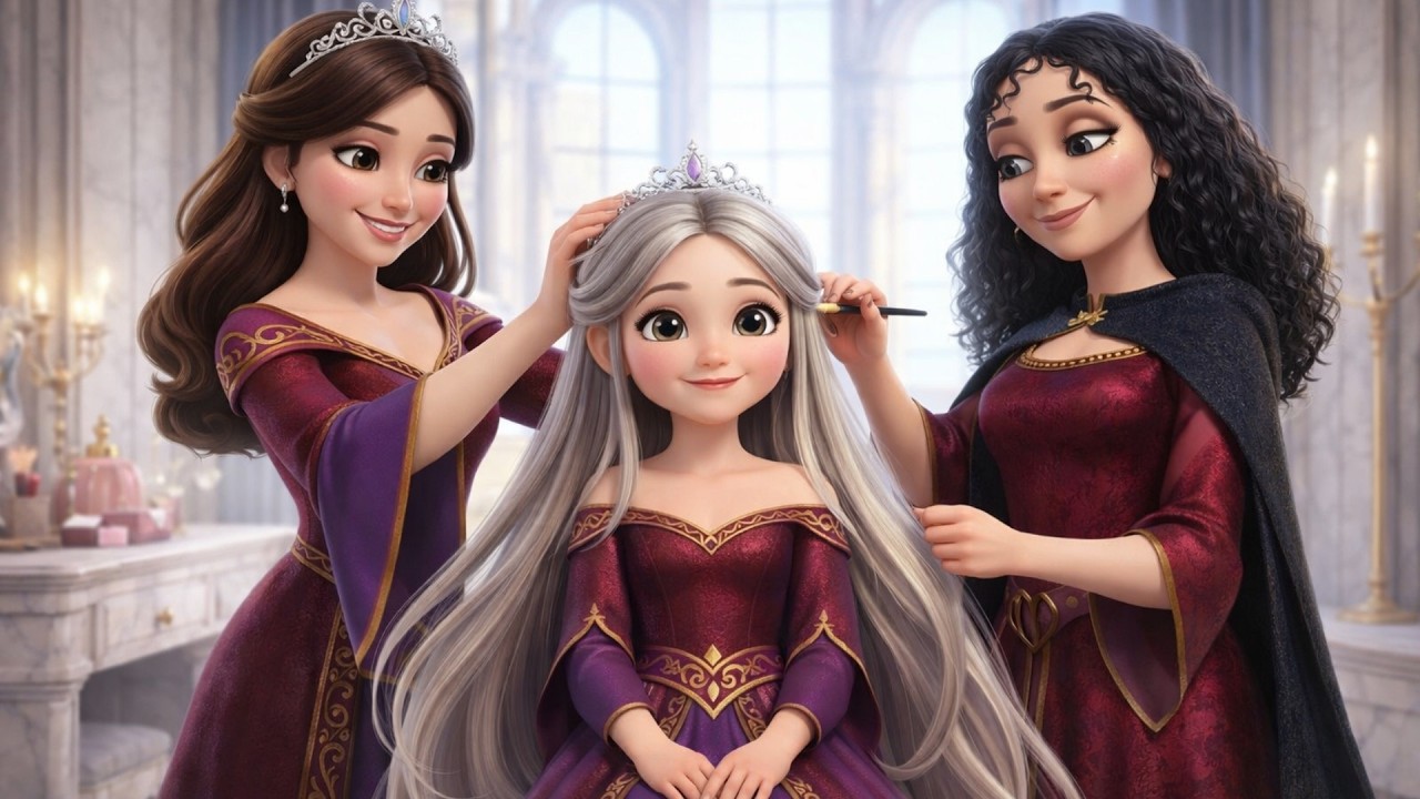 Tangled : Learning Gentle Beauty 👑✨ A Royal Glow-Up Before Her Grand Destiny! | Tangled Animation