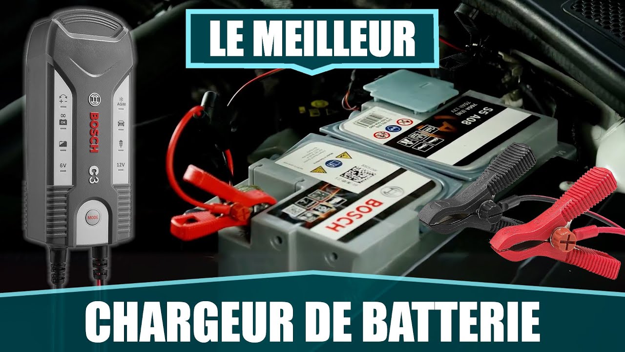 LE MEILLEUR CHARGEUR DE BATTERIE VOITURE 12V - BOSCH C3