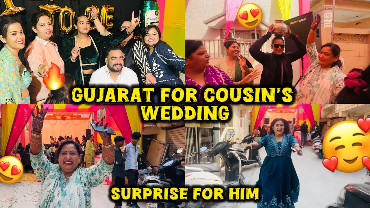 Went to Gujarat for my Cousin’s Wedding😍