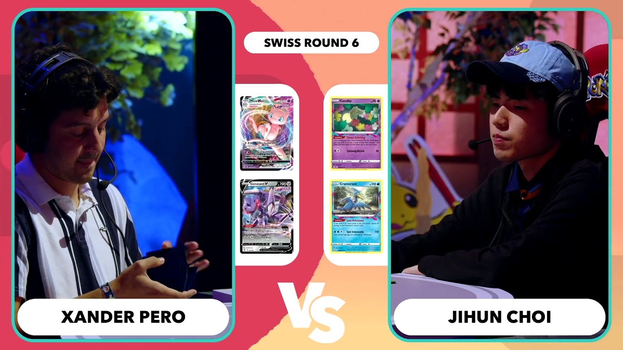 TCG Xander Pero Vs Jihun Choi | 2023 Pokémon World Championships Swiss R6