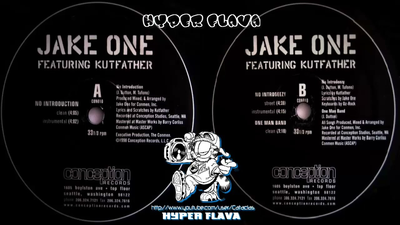 Jake One & Kutfather - No Introduction / No Introdeezy / One Man Band (Full Vinyl) (1998)