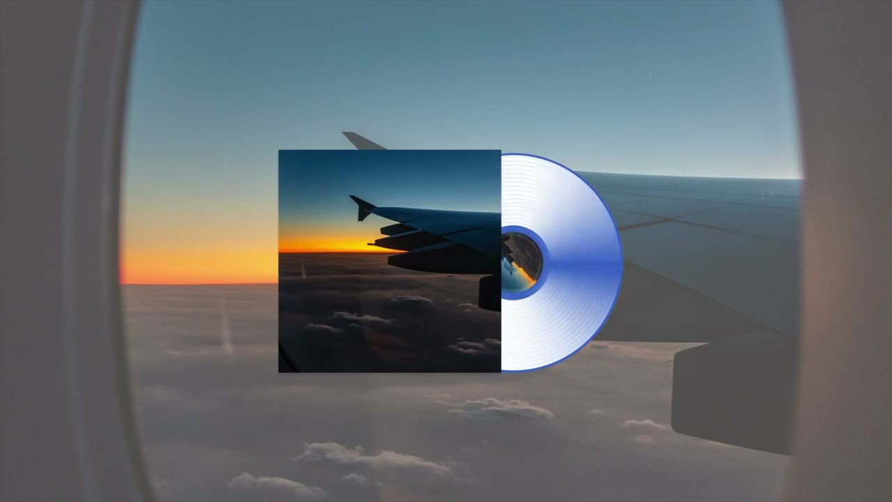 [ ASMR ] 밤 비행기 소리 ✈️ Night Flight Ambience | 機内音 | LP Crackle White Noise