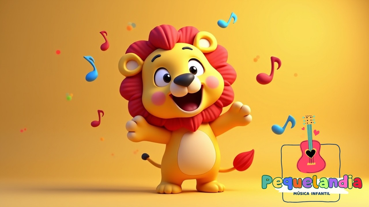 🎵 Música infantil de Leo el León – ¡Ruge, salta y canta!