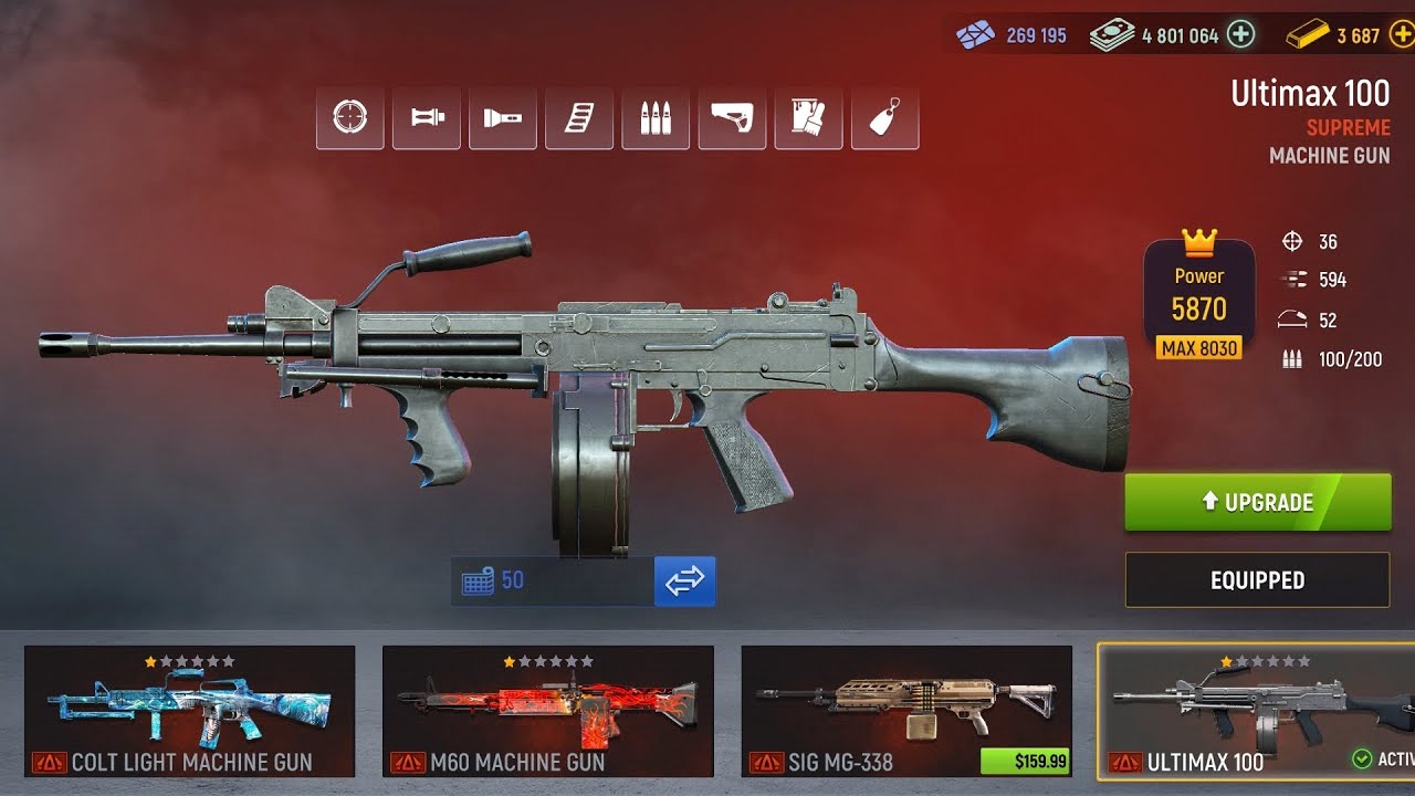 Modern ops // ULTIMAX 100 //  received 