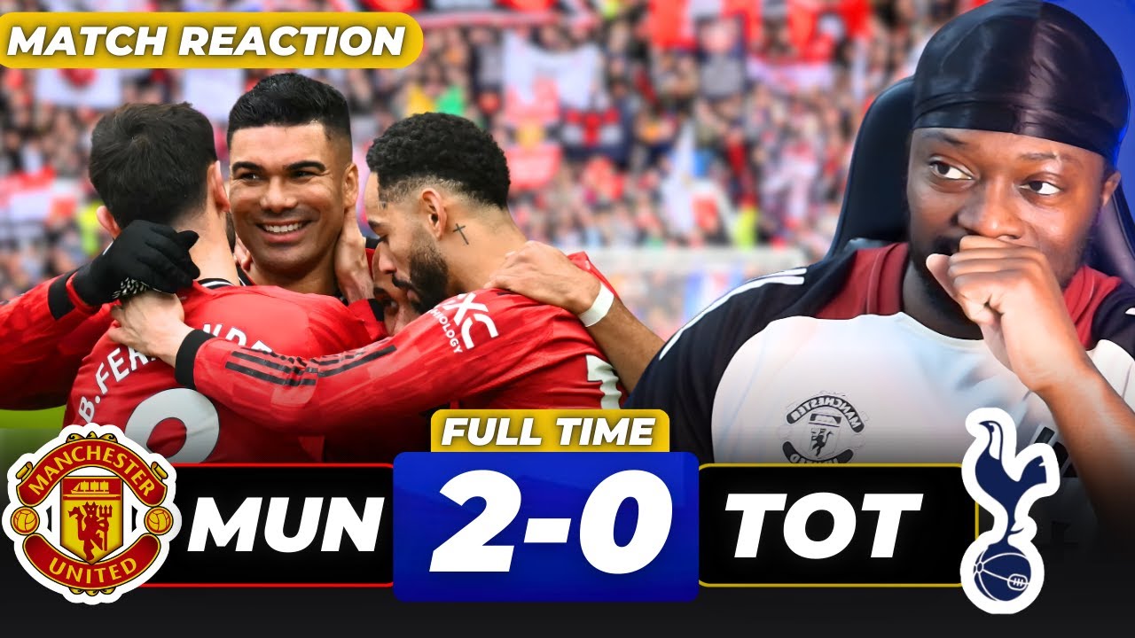 Man Utd Four Wins A ROW | Finally Beat Tottenham | Match Reaction LIVE