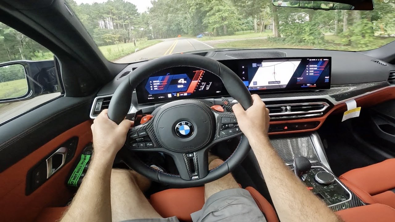 2024 BMW M3 Competition: POV Drive, Impressions and ASMR