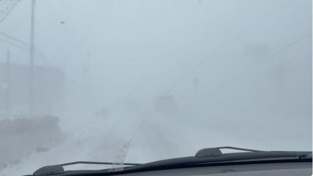 我們在北海道遇到第一場暴風雪…才知道有多可怕