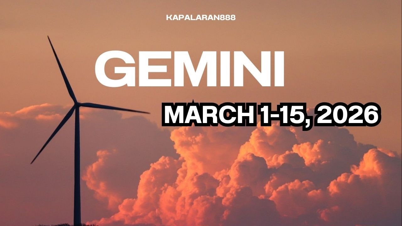 NO COMPETITION! YOU ARE YOU! GEMINI MARCH 1-15, 2026 General/Money/Love Tagalog TAROT #KAPALARAN888