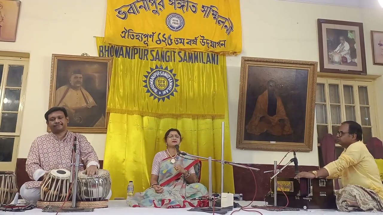 Thumri by Smt.Pradipta Nath, Tabla Sri Krishnendu Pal and Harmonium Sri Sanjoy kr Biswas. 