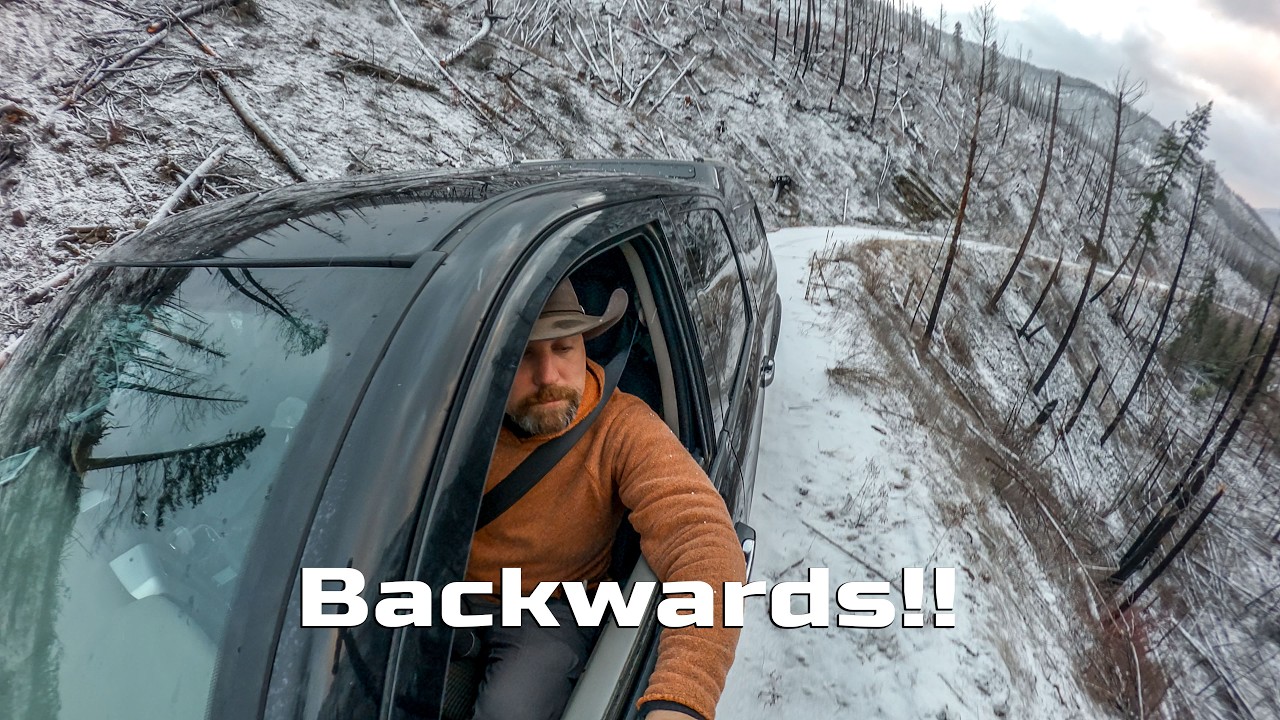 Solo Wolf Hunt: Testing My DIY Camper in a Winter Storm!