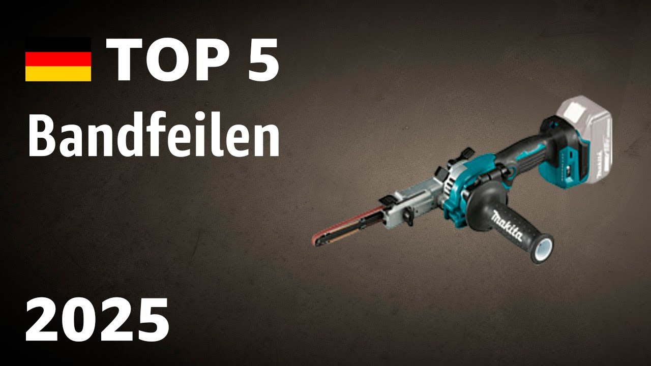 TOP—5. Beste Bandfeilen (Akku, Elektro). Test & Vergleich 2025