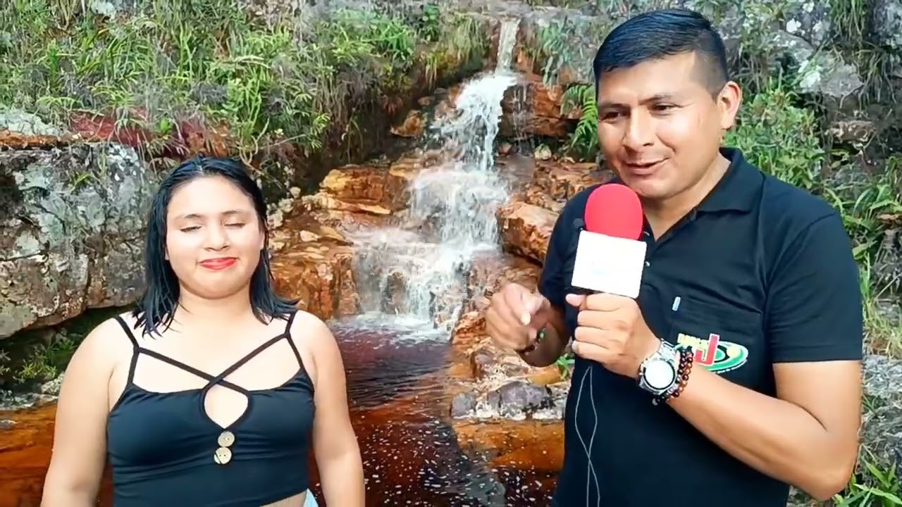 Reportaje a las piscinas de piedra - caserío  pangoya - Huarango - San Ignacio - Cajamarca