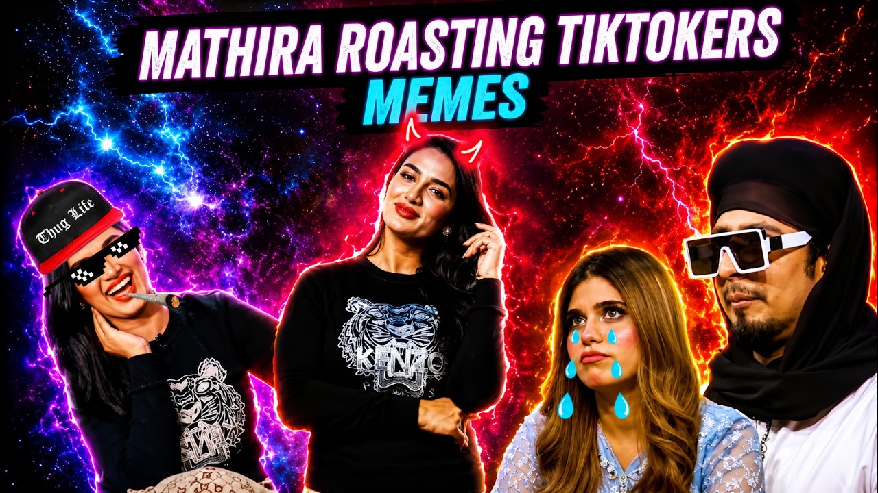 Mathira Roasting Tiktokers Part 1 | Default Memes.