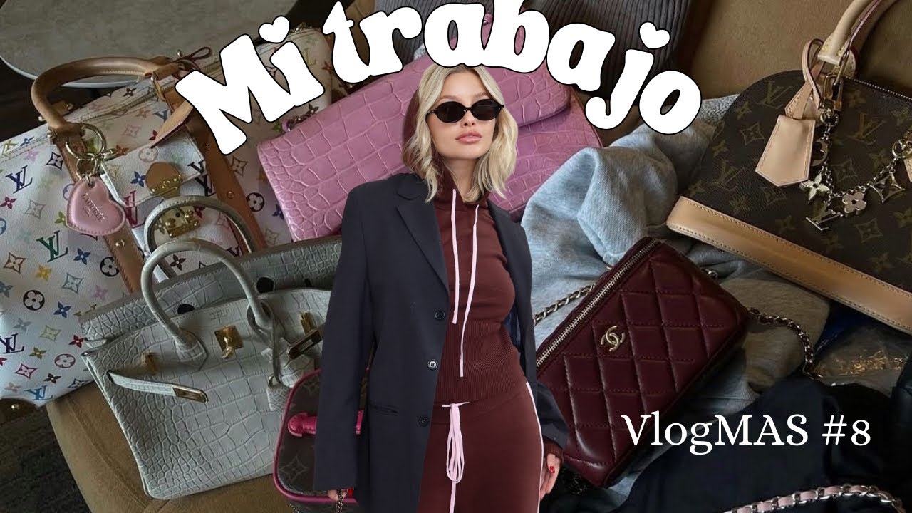 LA VERDAD DE MI TRABAJO: marcas de lujo, cámaras y cero oficina | VlogMAS #8