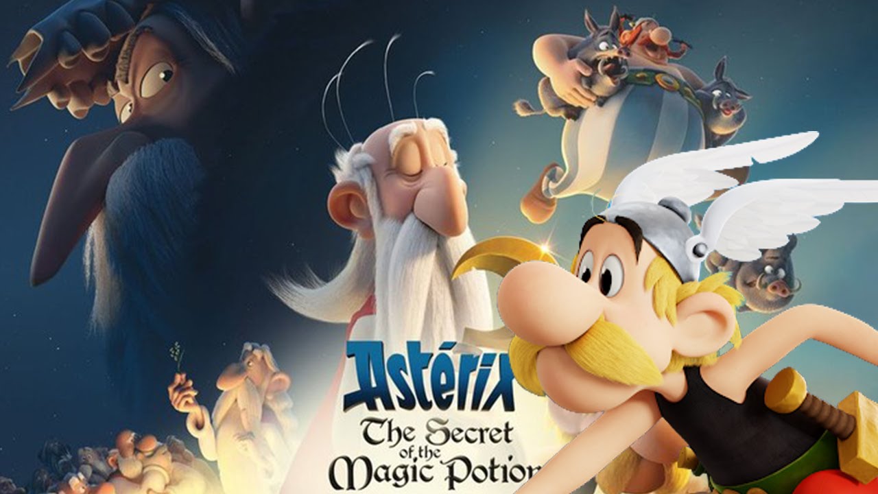 ASTERIX 💪🏻 The secret of the Magic Potion -Demonix- #animation  #asterixobelix